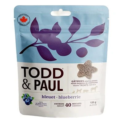 TODD & PAUL - BISCUITS BLEUET 120G – Image 2
